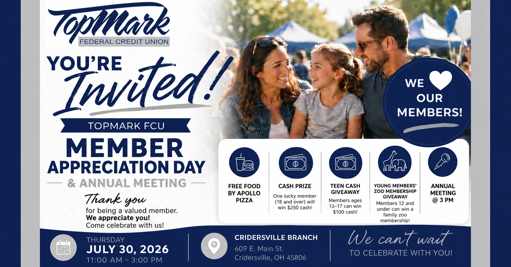 Member Appreciation and Annual Meeting